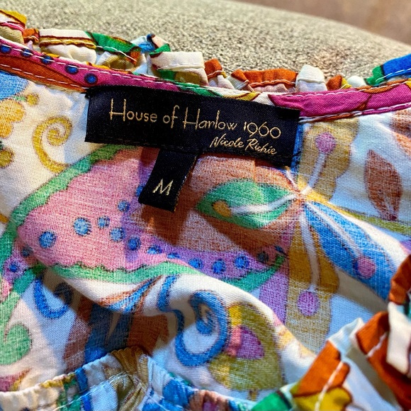 🔥House of Harlow 1960 Puff Sleeve Ruffled Mini Dress🔥 - Picture 6 of 10